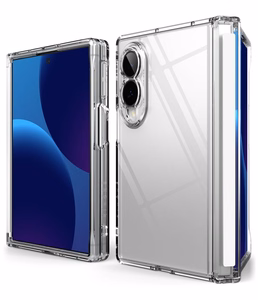 Ringke Fusion Flap -suojakuori laitteelle Samsung Galaxy Z Fold 8 – läpinäkyvä