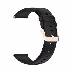 Silikoniranneke Xiaomi Mi Watch / Amazfit GTR 47mm - musta