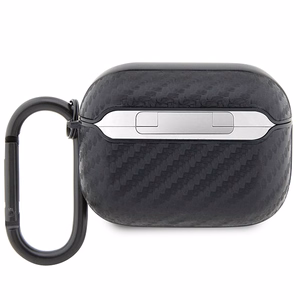 BMW BMAPWMPUCA2 AirPods Pro suojus musta/musta Carbon Double Metal Logo