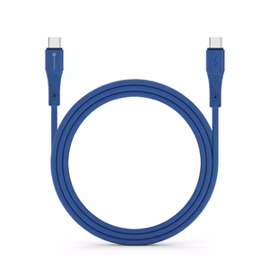 Kaapeli USB C - USB C Forcell F-Energy QC4.0 PD 5A 100W silikoni 1 m C347 tummansininen
