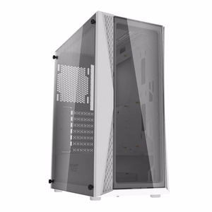 Darkflash DK352 Plus computer case (black and white) + 4 ARGB fans
