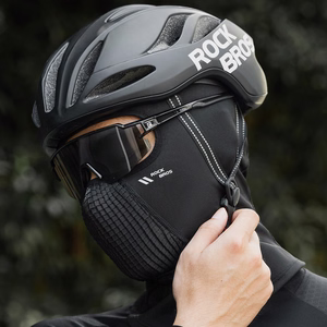 Rockbros LF25699 Fleece Bicycle Balaclava - Black