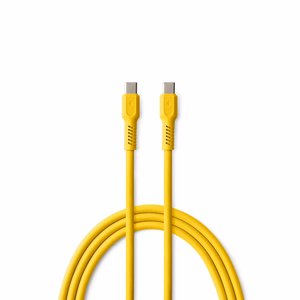 COLORUM kaapeli USB-C - USB-C 1,8m 3A CK60-CC-05 xYellow