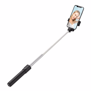 Selfiekeppi WRY1S teleskooppijalusta 0.7m puhelimelle - musta