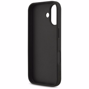 Guess Fixed Glitter Big 4G Suojakuori iPhone 17:lle - musta