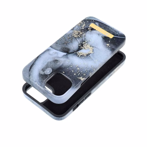 Suojakuori iPhone 15 PLUS:lle Forcell F-Protect Mirage yhteensopiva MagSafe marble mist