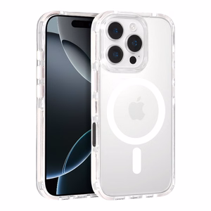 Tel Protect Strap Clear Suojakuori iPhone 17 Air:lle valkoinen