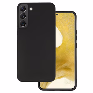 Back Case MATT Samsung Galaxy S22:lle musta