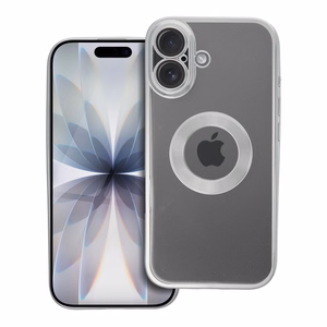 Glam Suojakuori iPhone 17:lle hopeinen