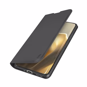 SBS Wallet Smooth Case with Flip for Motorola Edge 60 Pro - Black