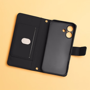 TFO Smart Triangle kirjamallinen suojakotelo Honor 600 / Honor 600 Pro -puhelimelle – musta