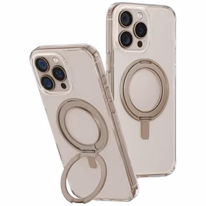 Uniq Swivix 360 Pyörivä Jalusta Suojakuori iPhone 16 Pro Max:lle - Kultainen