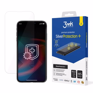 3mk SilverProtection+ antimikrobinen iskunkestävä näytönsuojakalvo iPhone 14 / 14 Pro -laitteelle