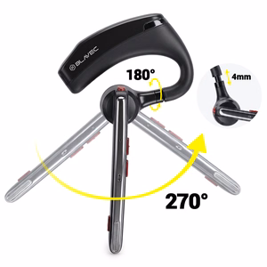 Blavec Legend 5 Multipoint Bluetooth-kuulokemikrofoni (BHLE5-B), musta