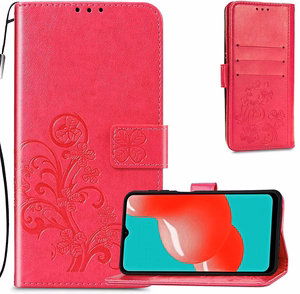 Case Flower Book Samsung A356 A35 5G rose-red