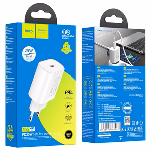 Charger Hoco N22 25W USB-C white