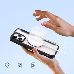 Dux Ducis Skin X Pro magneettinen avattava MagSafe -kotelo iPhone 15 Pro Max - musta