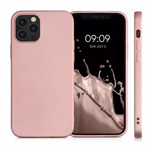 Metallinen Suojakuori iPhone 17:lle vaaleanpunainen