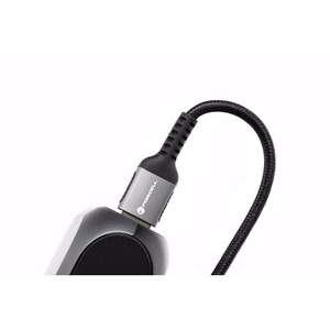 Kaapeli USB A - USB C Forcell F-Energy QC4.0 3A 66W Cafule 0,25 m C256 musta
