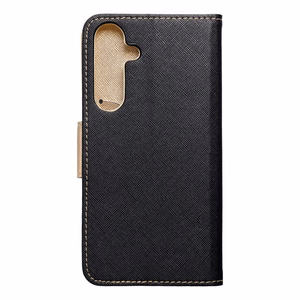 Läppäsuojakuori Samsung S24 PLUS Fancy Book musta / kultainen