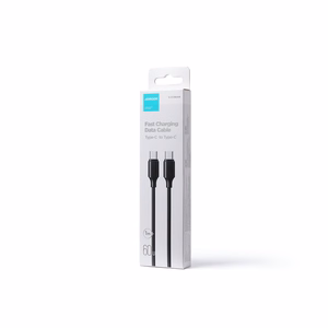 Joyroom Long-Lasting Series A9 USB-C / USB-C PD QC kaapeli 60W 3A 1m - musta