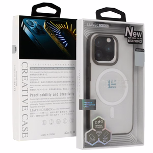Warframe MagSafe Series Suojakuori Iphone 15 Plus:lle - titaani