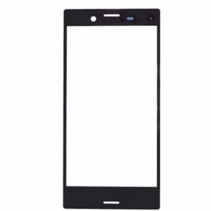 Ulompi näyttölasi Sony Xperia X Compact F5321:lle, musta / harmaa, HQ