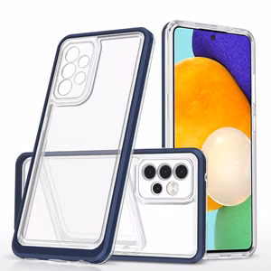 Kirkas 3in1 Asia Samsung Galaxy A73 kehys kansi geeli sininen