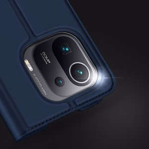 DUX DUCIS Skin Pro Kirjahylly tyyppi tapauksessa Xiaomi Mi 11 Pro vaaleanpunainen