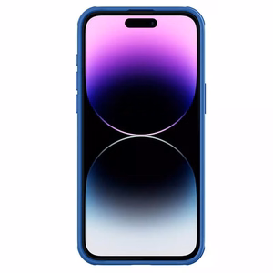 Nillkin CamShield Pro PC+TPU Suojakuori iPhone 15 Pro:lle sininen