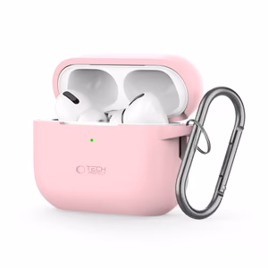 Tech-Protect Silicone Hook Case for Apple AirPods Pro 1 / 2 - Pink