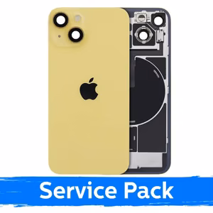 Takakuori, yhteensopiva Apple iPhone 14 / Keltainen / (Service Pack)