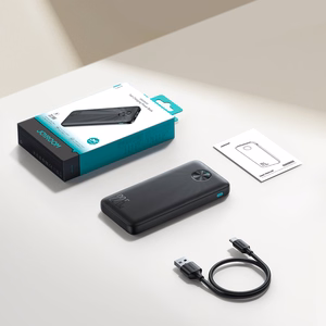Powerbank Joyroom JR-PBF15 10000mAh USB-C USB-A 22.5W - musta