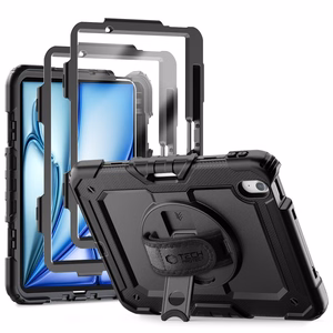 Tech-Protect Solid360 Suojakuori iPad Air 11 (2024/2025/2026):lle - musta