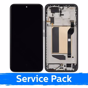 Xiaomi Redmi Note 15 Pro+ 5G -yhteensopiva LCD-näyttö kehyksellä / musta / (huoltopakkaus)