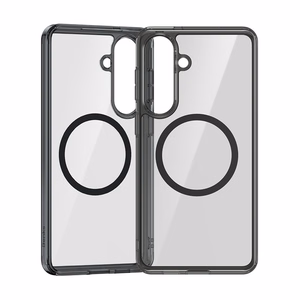 Benks Magnetic Crystal TPU Frame Suojakuori (0048) Samsung Galaxy S26:lle musta
