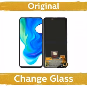 LCD Näyttö yhteensopiva Xiaomi Poco F2 Pro musta (Uusittu: Kiina)