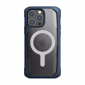 Raptic X-Doria Secure Case iPhone 14 Pro MagSafe panssaroitu suojus sininen