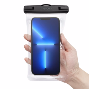 Spigen Aqua Shield A601 universaali vedenkestävä suojapussi, läpinäkyvä