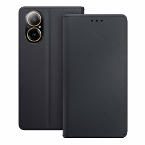 3mk Wallet Case Lompakkokuori Realme C67:lle - musta