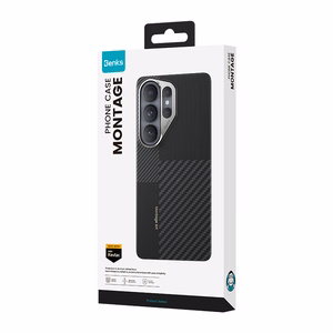 Benks Montage Magnetic Armor Air Kevlar Metal Frame 600D+1500D Suojakuori Samsung Galaxy S26 Ultra musta