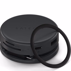 Adapter HUB 7in1 USB C Satechi Multiport ST-POTG7C midnight black