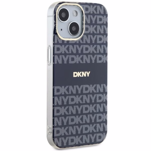 DKNY IML Mono & Stripe MagSafe case for iPhone 15 / 14 / 13 - blue