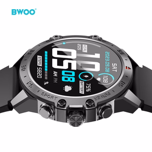 BWOO älykello WA-08 1.43” AMOLED musta