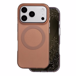 Tecto Shield Mistiq Mag suojakuori iPhone 17 Pro 6,3" / 18 Pro 6,3"-mallille, ruskea