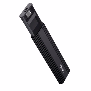 Trust 25806 storage drive enclosure SSD enclosure Black