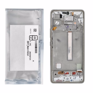 ServicePack LCD-näyttö SAMSUNG A53 5G A536B GH82-28024B valkoinen