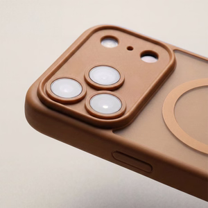 Mag Matt Suojakuori iPhone 17 Pro 6,3'' ruskea kameransuoja