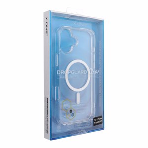 X-ONE Endura Clear Suojakuori (MagSafe yhteensopiva) - Apple iPhone 16 Plus:lle läpinäkyvä