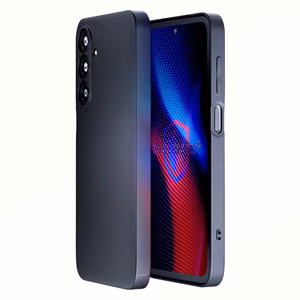 3mk Matt Case Pro Samsung Galaxy M35 5G:lle - Matta musta